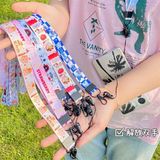  Dây vải đeo cổ màu sắc 