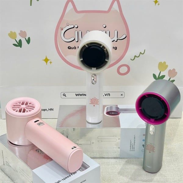  Quạt siêu mát màn led 4000mAh 