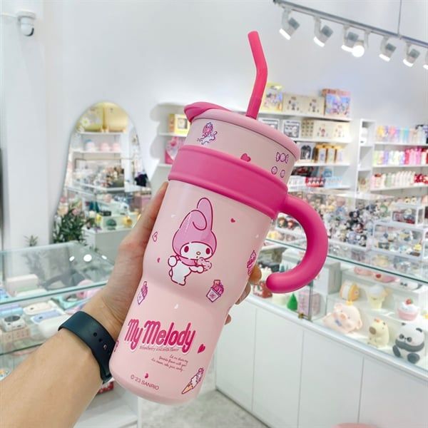  Cốc giữ nhiệt bigsize Sanrio 1200ml 