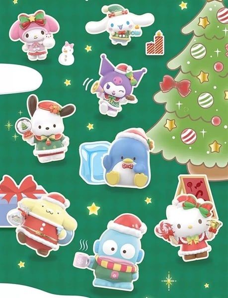  Blind box Sanrio Christmas Market Series 