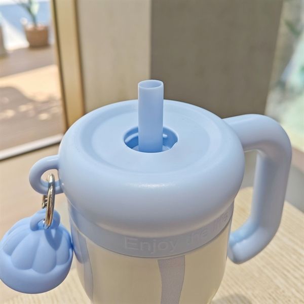  Cốc giữ nhiệt mèo móc khoá 600ml 