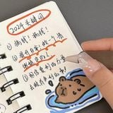  Sổ lò xo mini Capybara 10cm 80 tờ 