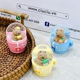  Quả cầu đèn Capybara cốc 7cm 