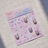  Sticker dán móng Tomoni Sanrio 