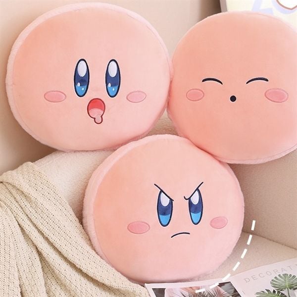  Gối bông Kirby tròn 40cm 