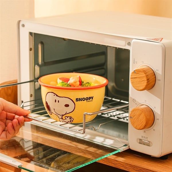  Bát sứ Snoopy viền màu 11.7cm 