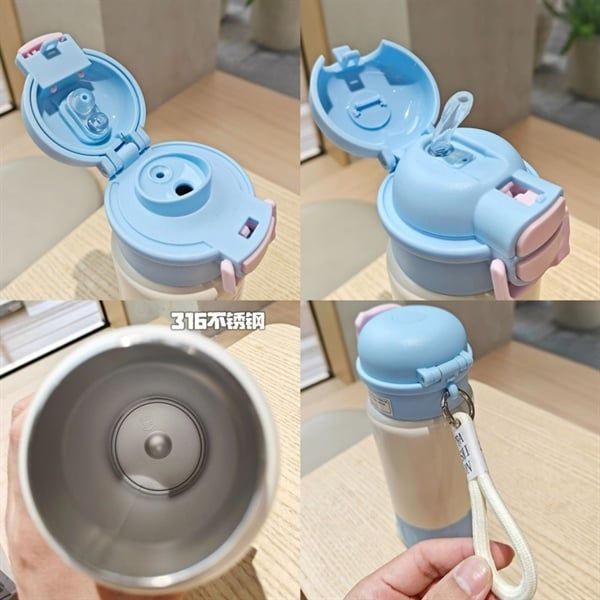  Bình giữ nhiệt hộp sọc nơ 500ml 