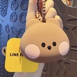  Ví móc khoá Line Friend má hồng 