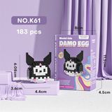  Xếp hình Damo Egg mini 