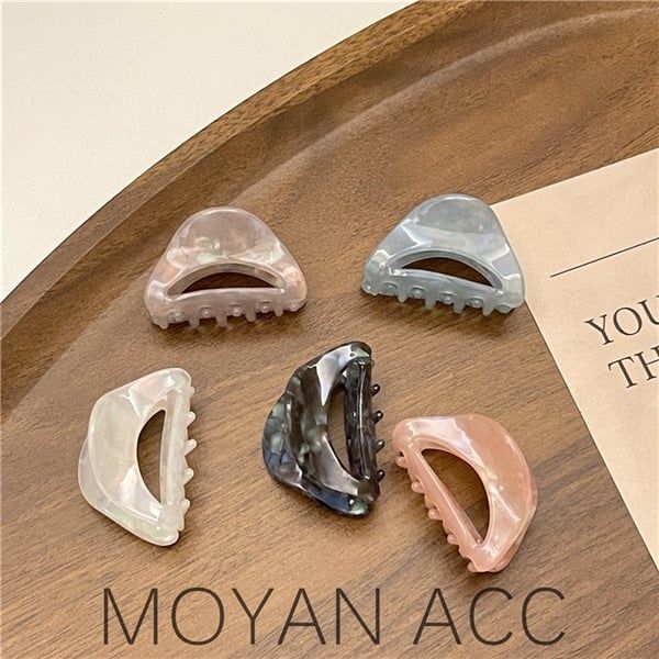  Kẹp càng cua bán nguyệt mini ánh xà cừ 