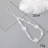  Dây charm đeo điện thoại 3 sao béo ánh xà cừ 