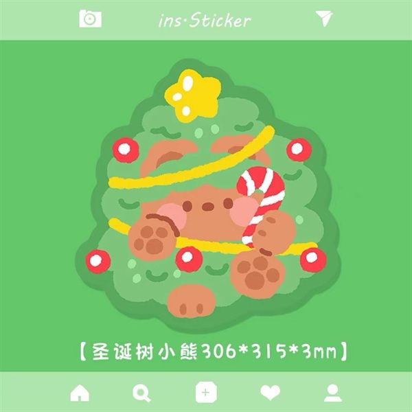  Lót chuột gấu thỏ Giáng Sinh 