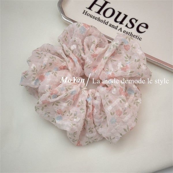  Scrunchies hoa nhí vintage 