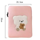  Túi đựng ipad / laptop gấu trắng bánh gấu 