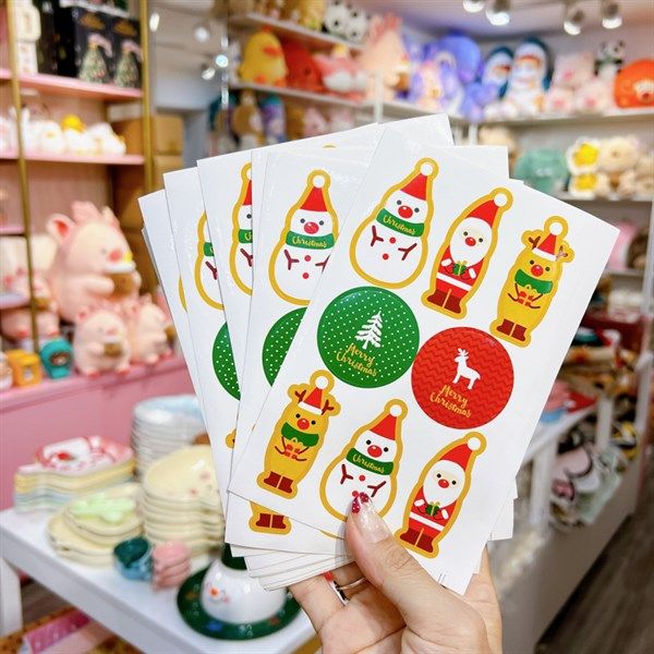  Sticker Giáng Sinh các mẫu 