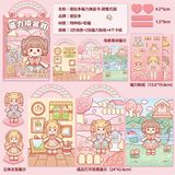  Sticker nam châm stylist 3 background Telado 