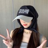  Mũ lưỡi trai buộc trùm phong cách Hàn Quốc 