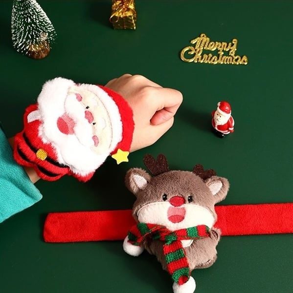  Gấu bông Giáng Sinh đeo cổ tay 