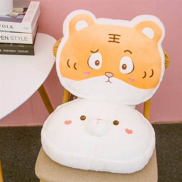  Gối thú viền lông 40cm 