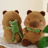  Capybara bông đeo ếch 35cm 