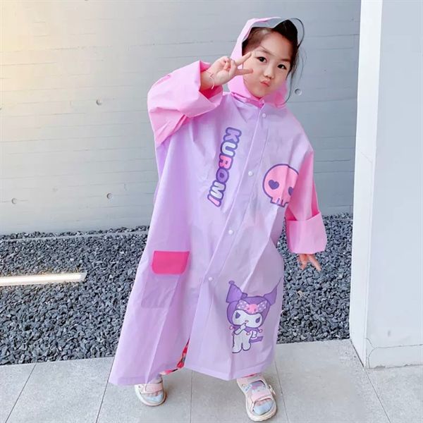  Áo mưa Sanrio + túi đựng 