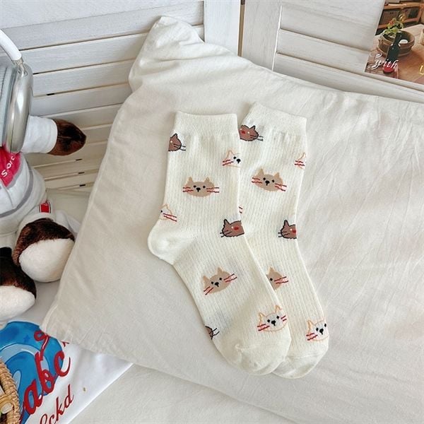  Tất lưới Ann's For U hình vẽ 