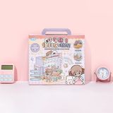  Set DIY dựng cửa hàng 3D cứng bé gái 