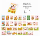  POSTCARD Ricky cô gái dễ thương 30 tờ 