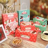  Túi quà Giáng Sinh quai giấy màu sắc 