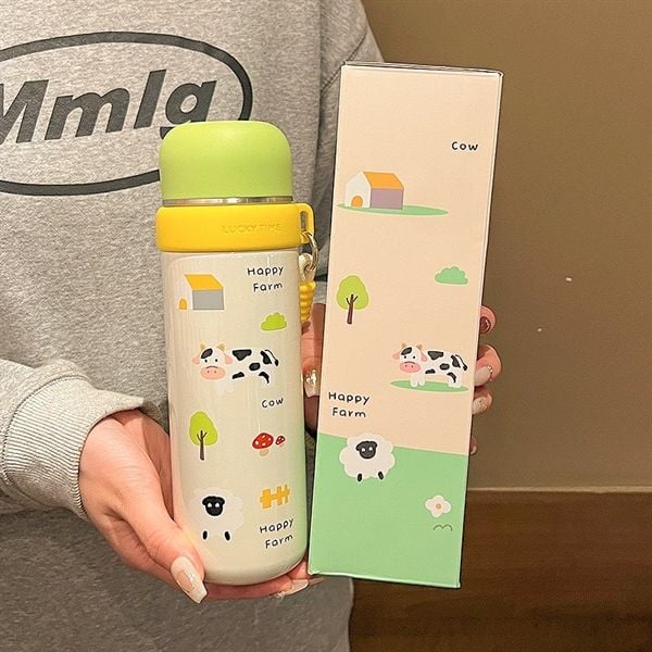  Bình giữ nhiệt Happy Farm 500ml 