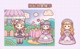  Sticker Stylist công chúa tím 9 tờ Telado 
