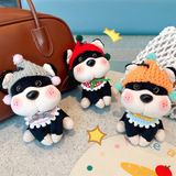  Móc khoá cún bông ong đốt 