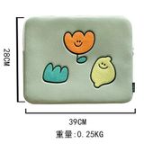  Túi đựng ipad / laptop thỏ trắng 