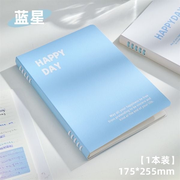  Sổ lò xo Happy Day 60 trang 17x25cm 