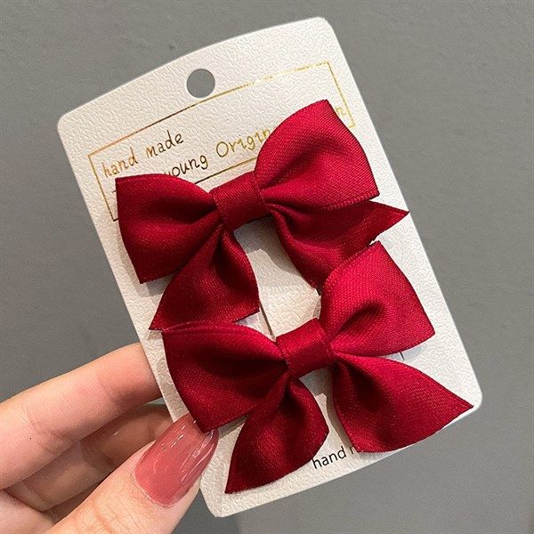  Set 2 kẹp nơ vải 