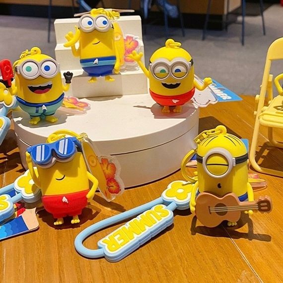  Móc khoá Minions bãi biển 