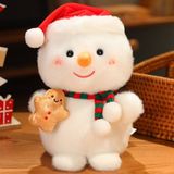  Người tuyết bông ôm bánh gừng 23cm 