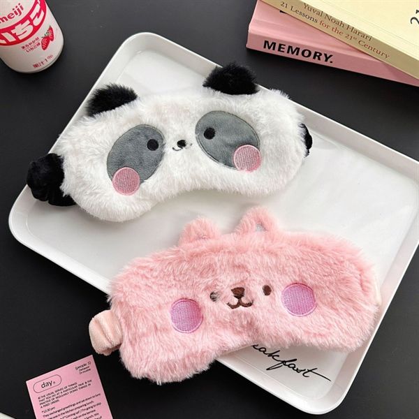  Bịt mắt ngủ thú má hồng 