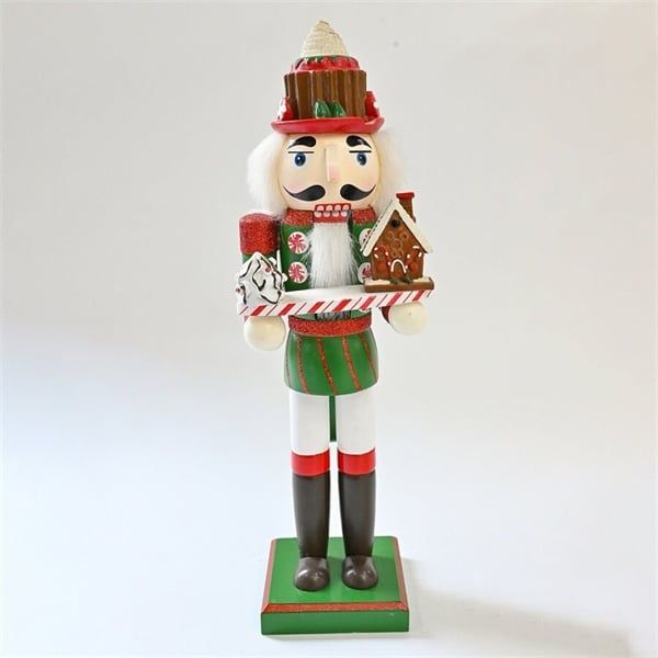 Người gỗ decor Giáng Sinh 35cm 