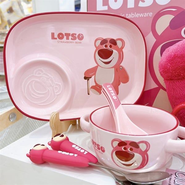  Đĩa có khay chấm Lotso 