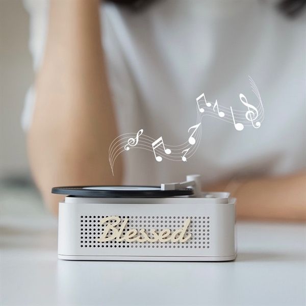  Loa bluetooth đĩa than Blessed 