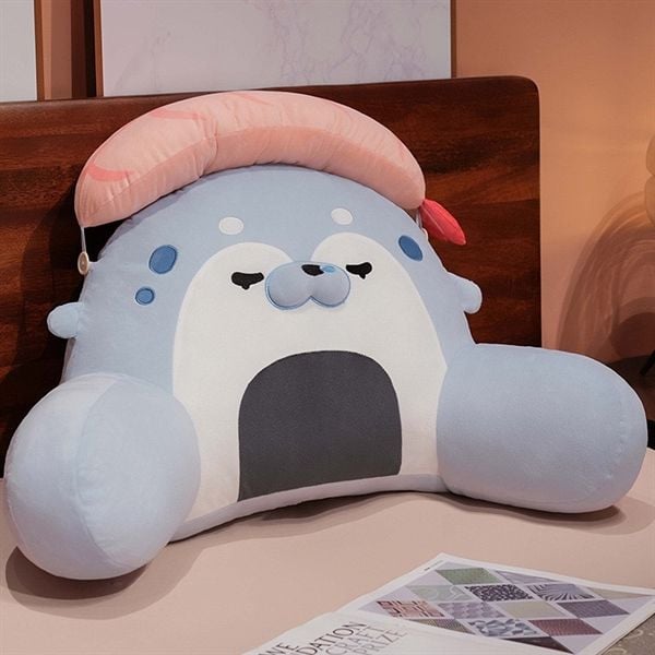  Đệm dựa lưng rái cá sushi 60x40cm 