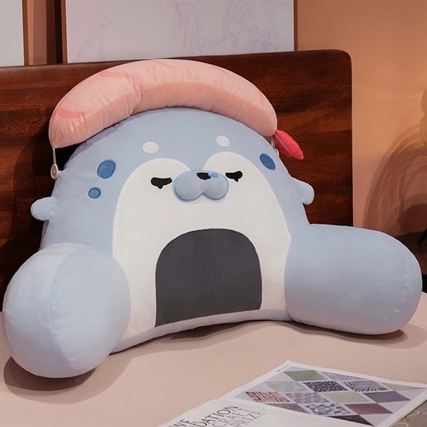  Đệm dựa lưng rái cá sushi 60x40cm 