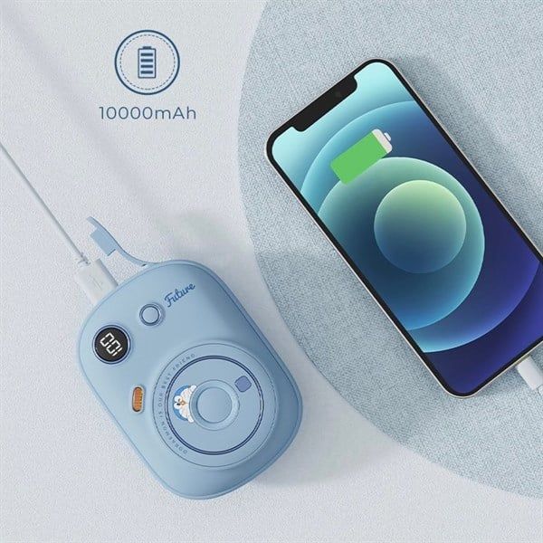  Sạc dự phòng kiêm đá sưởi Doraemon 10.000mAh 