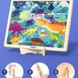 Tranh xếp hình khung gỗ Mideer 