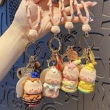  Móc khoá heo bánh ngọt 