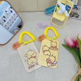 Đeo thẻ dây lò xo gấu Pooh 