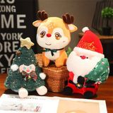  Ông già Noel bông ôm túi quà 