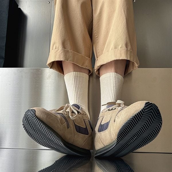  Tất Suxinaimin trơn cổ gân 