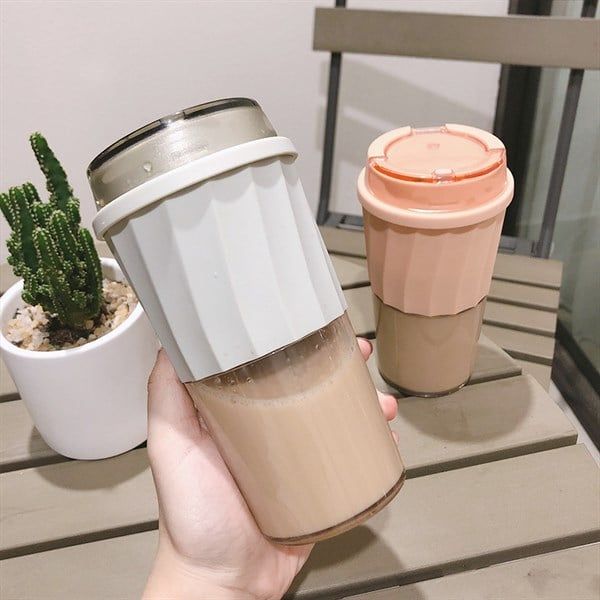  Cốc Time spent coffee cup 400ml 